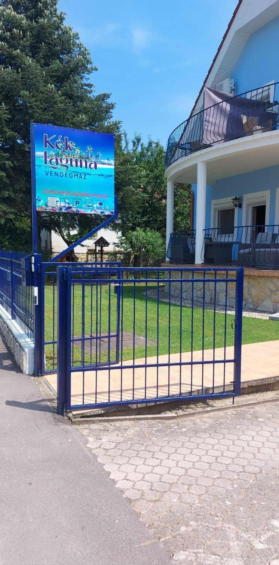 Kek Laguna Vendeghaz Balatonfüred Exteriér fotografie